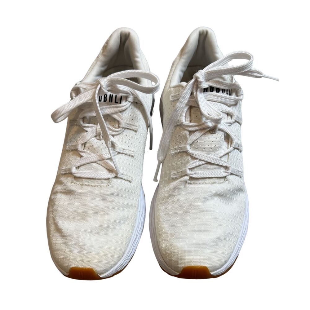 NOBULL White Ripstop Runner Training Shoes Women's 9.5